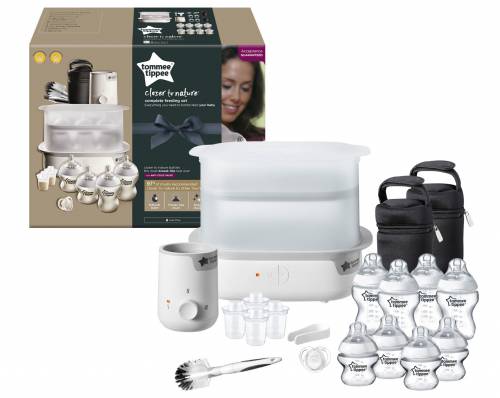 TOMMEE TIPPEE Complete Feeding Set - White         